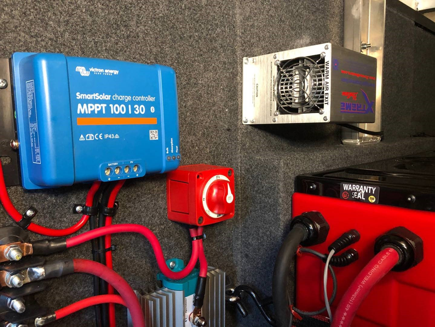 Lithium Battery Heater for you RV winter storage. Xtreme Heaters