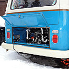 VW Bus with Xtreme Engine Heater