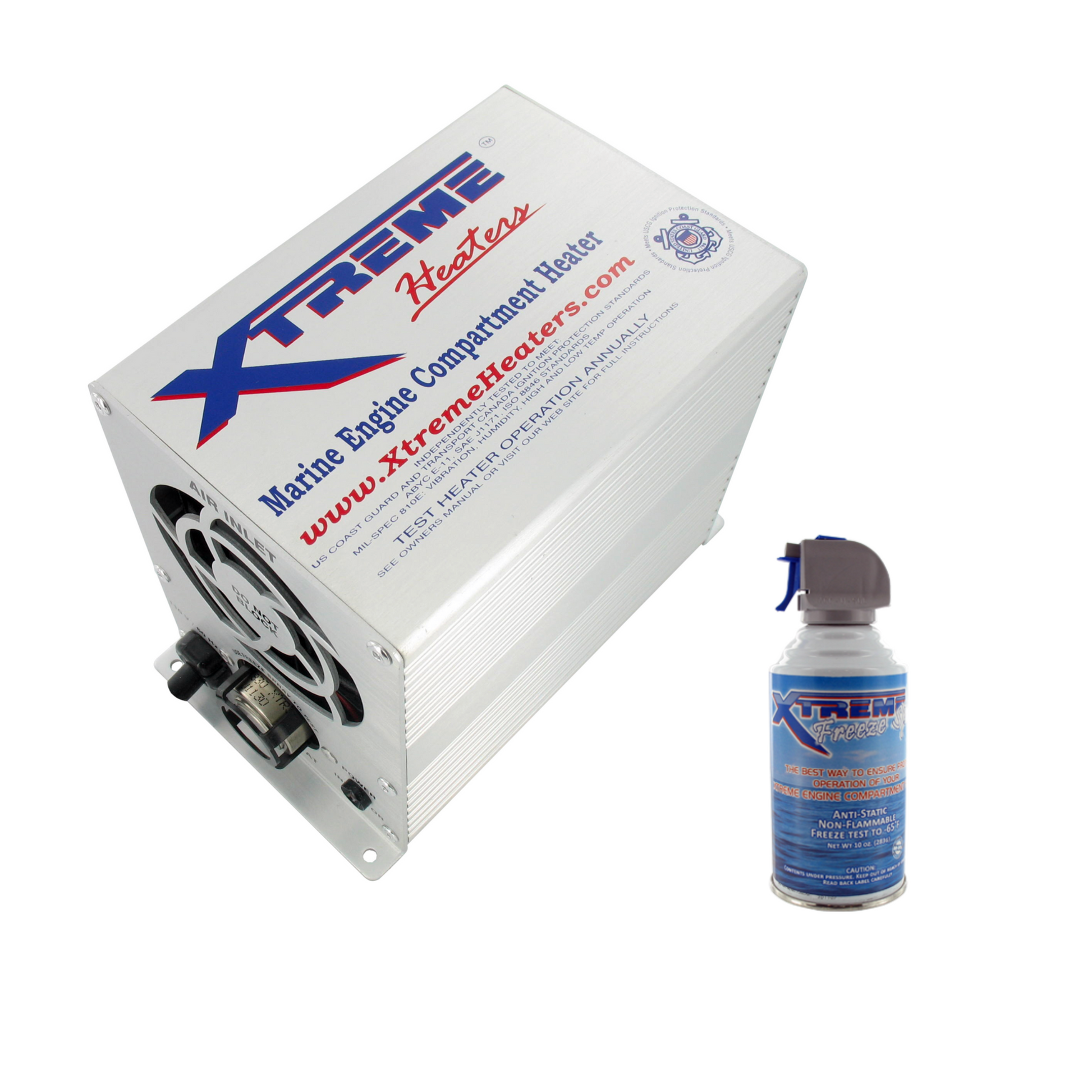 Single Xtreme Heater with Freeze Spray