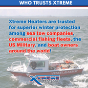 TWO Xtreme Heaters Medium 600W XXHEAT Boat Bilge Heaters and RVs